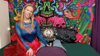 Super Girl & Wonder Woman Grow & Blow Your Cock