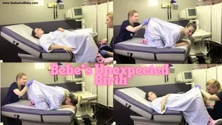 Bebe's Hardcore Taboo Surprise Birth with Doctor in Gloves