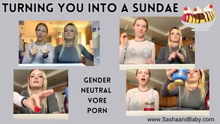 Making a Sundae Out of You - Vore Giantess Dining Gender Neutral