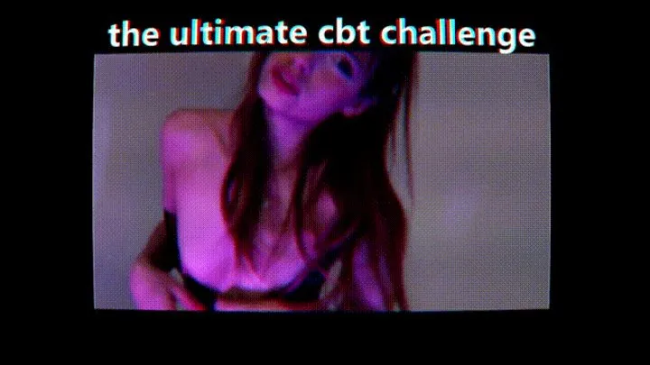 The Ultimate CBT Chalenge