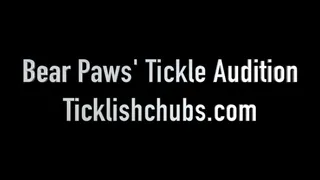 Bear Paws' Tickling Audition