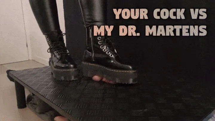 Your Cock vs My Dr Martens (45 Degrees Version) - TamyStarly - Cock Balls Crush Trample, Shoejob, CBT, Trampling, Bootjob, Stomping