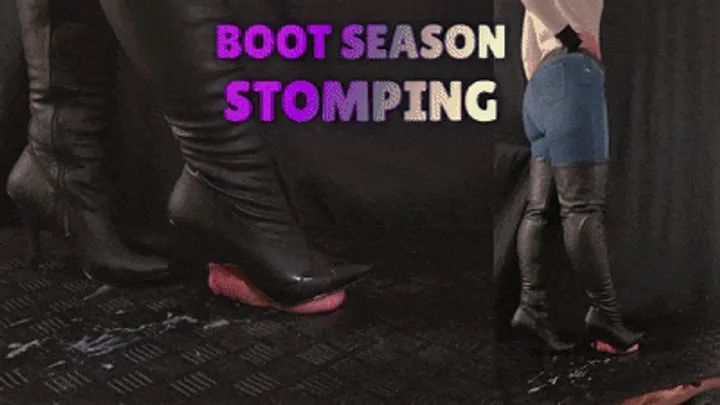 Starting Boot Season Stomping Your Genitals (Double Close Version) - TamyStarly - Cock Balls Crush Trample, Shoejob, CBT, Trampling, Bootjob