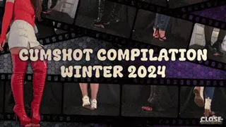 CUMSHOT COMPILATION Winter 2024! (Close Version) - TamyStarly - Cock Balls Crush Trample, Shoejob, CBT, Trampling