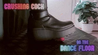 Crushing Your Cock on The Dance Floor in High Platform Boots [NO MUSIC] (Slave POV Version) - Tamystarly - Cock Balls Crush Trample, CBT, Bootjob, Trampling, Shoejob, Stomping