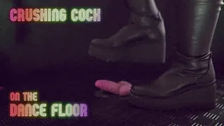 Crushing Your Cock on The Dance Floor in High Platform Boots [NO MUSIC] (Close Version) - Tamystarly - Cock Balls Crush Trample, CBT, Bootjob, Trampling, Shoejob, Stomping