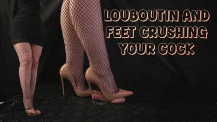 My Office Stiletto Louboutin and Feet Crushing Your Cock and Balls (Edited Version) - Tamystarly - Cock Balls Crush Trample, CBT, Bootjob, Trampling, Shoejob, Stomping