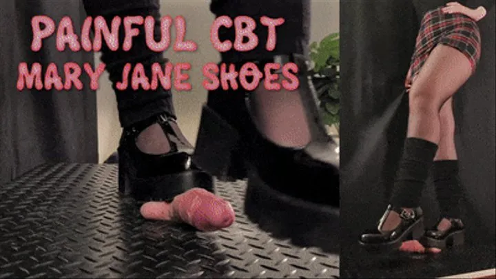 Painful CBT in Mary Jane Shoes (Double Version) - TamyStarly - Bootjob, Shoejob, Ballbusting, CBT, Trample, Trampling, High Heels, Crush, Crushing