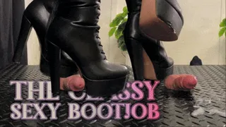The Classy Sexy Bootjob - (Slave POV Version) - TamyStarly - Ball Stomp, Bootjob, Shoejob, Ballbusting, CBT, Trample, Trampling, High Heels, Crush, Crushing