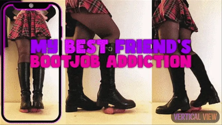 My Best Friend Bootjob Addiction, Riding Boots (Vertical Version) - TamyStarly - CBT, Shoejob, Ballbusting, HIgh Boots, Trample, Trampling, Crush, Crushing, Riding Boots