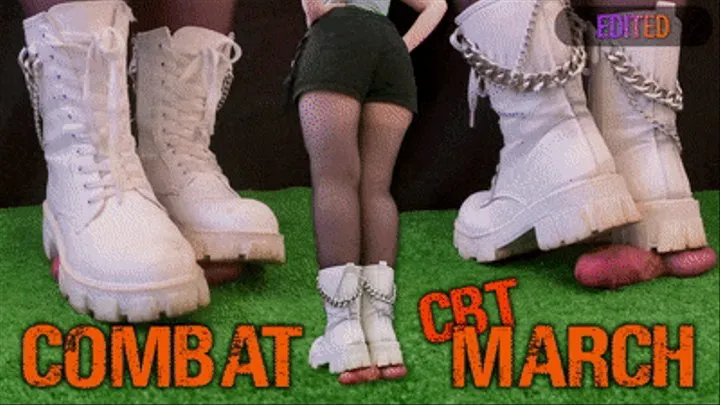 Combat Girl Marching on Your Cock and Balls (Edited Version) - TamyStarly - CBT, Bootjob, Shoejob, Ballbusting, Combat, March, Boots, Trample, Trampling, Crush, Crushing