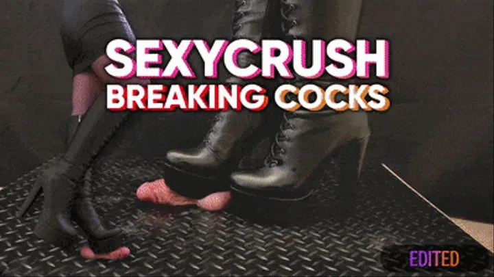 Tamy's Sexycrush Session Destroys Your Cock - TamyStarly - (Edited Version) CBT, Ballbusting, Bootjob, High Heels, Boots, Heeljob, Femdom, Shoejob, Ball Stomping, Foot Fetish, Footjob, Cock Board, Crush, Trampling, Trample