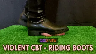 Riding Boots Hard Cock Trample, Stomp, Heels Crush, Bootjob with TamyStarly - (Close Version) CBT, Ballbusting, Heeljob, Femdom, Shoejob, Ball Stomping, Foot Fetish Domination, Footjob, Cock Board, Crush, Trampling