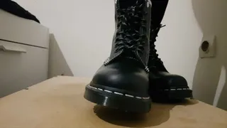 Dr Martens Cock Crush & Cum Hard