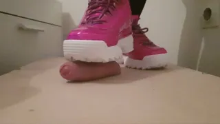 Cock Crush with Fila Disruptor