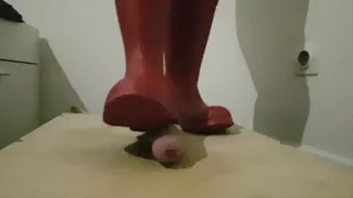 HUNTER BOOTS Hard Cock Crushing with Cum