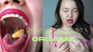 orgasm swallow grape and orange gr