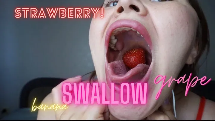 swallow g,strawberries,banana