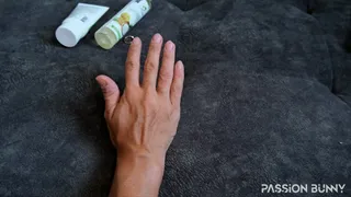 Hand fetish - nice hand teasing in