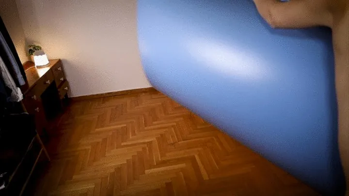 Humping And Squirt On Inflatable Pillow