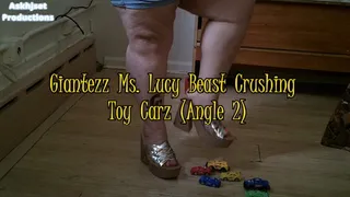 Giantezz Ms Lucy B Crushing Toy Carz (Angle 2)