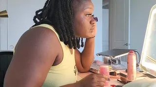 annoying boyfriend farts on ebony girlfriend 2