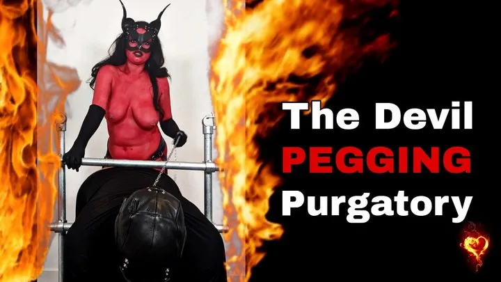 Satan Devil Femdom Pegging Purgatory Anal Fisting Dildo Halloween Rough Extreme Huge Butt Plugs FLR