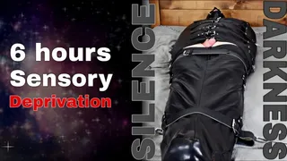 6 Hours of Sensory Deprivation in Leather Sleepsack Femdom Bondage FLR BDSM