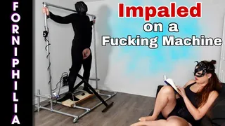 Hard Rough Anal Fucking Machine Pegging Bondage for Slave While I Relax!