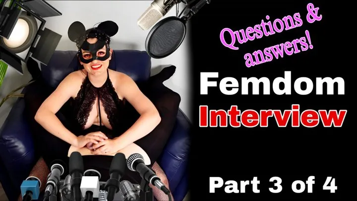 Femdom Q & A Interview From Real Life Married Couple Series 2 Part 3