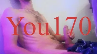 Solo guy jerks off his big dick and cums with pleasure