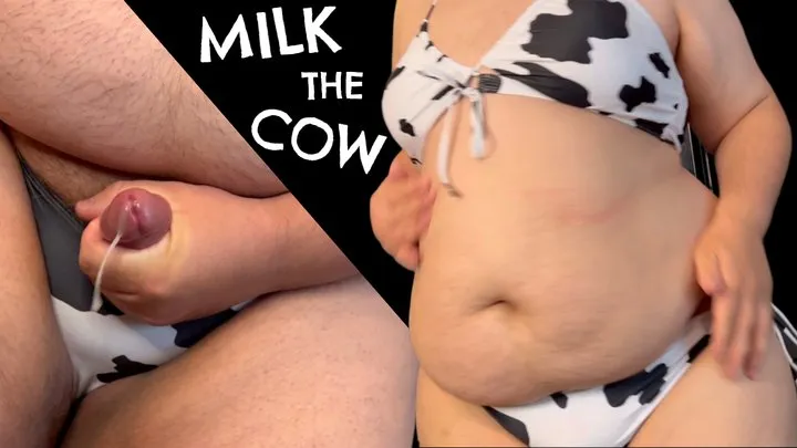 Milk The Fat Cow BBW with a COCK For Milking Fat Belly Fat Ass Big Ass BBW Ass