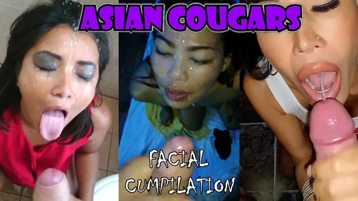 ASIAN COUGARS FACIAL COMPILATION