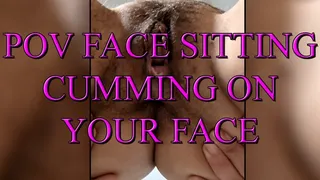 Face Sitting POV! Masturbating on your Face!