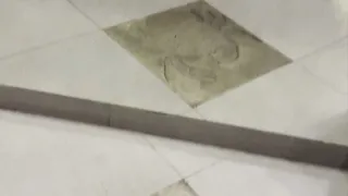 Masturbation in the toilet of a shopping mall