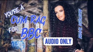 YOU'RE A CUM RAG FOR BBC - AUDIO ONLY