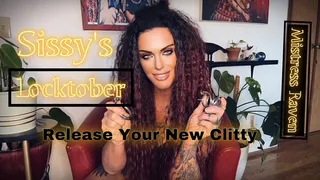 SISSY LOCKTOBER - RELEASE YOUR NEW CLITTY