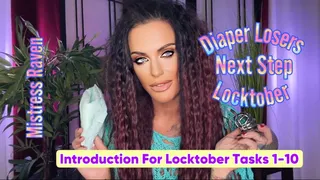 DIAPER LOSERS NEXT STEP- LOCKTOBER TASKS INTRODUCTION