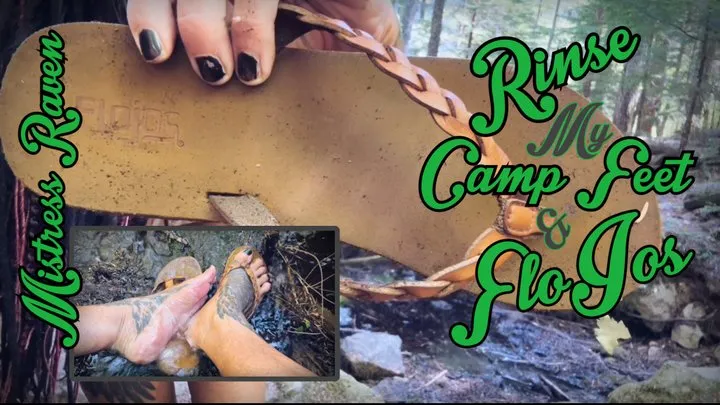 RINSE MY CAMP FEET & FLOJOS