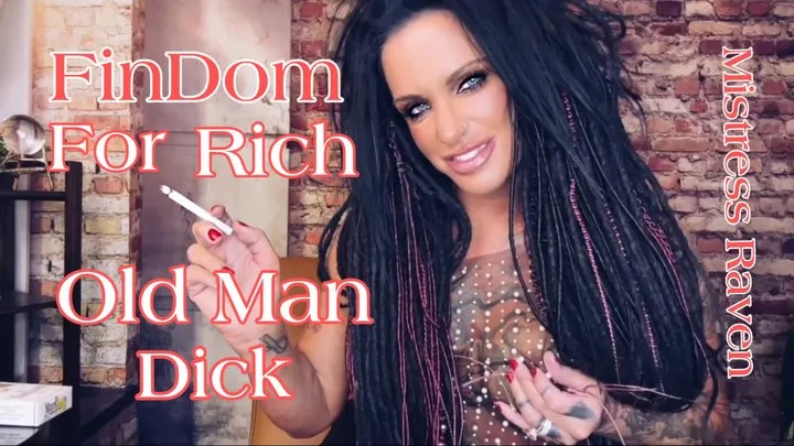 FINDOM FOR RICH OLD MAN DICK