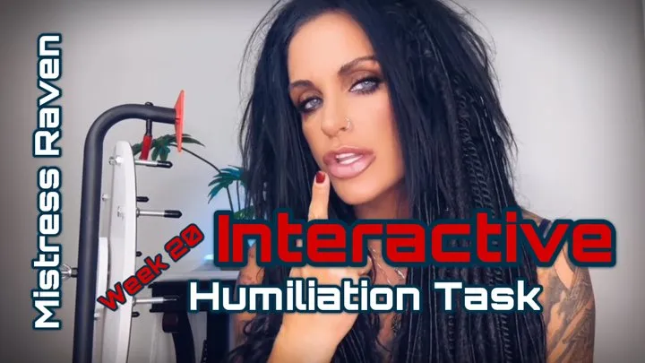 NTERACTIVE HUMILIATION TASK 2023 - WEEK 20