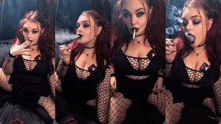 Cum for your smoking goth girlfriend