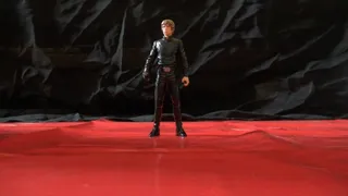 MY HIGH BOOTS TRAMPLING ON LUKE SKYWALKER TOY AND A LITTLE DOLL