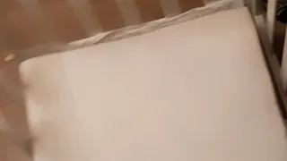 Pee on cot mattress