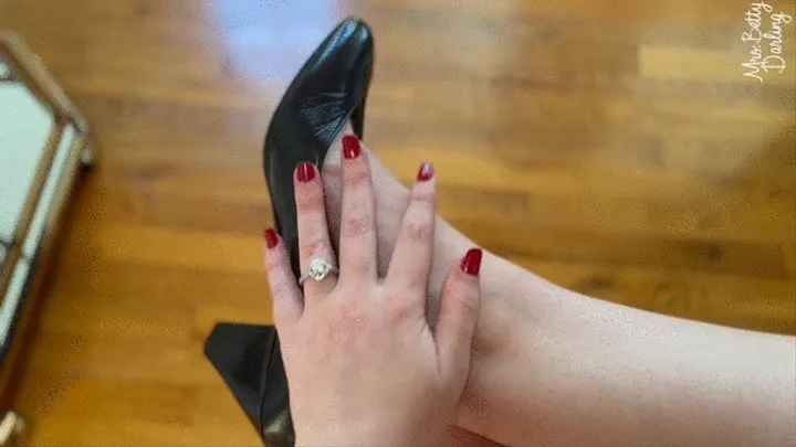 POV Feet Play Shoe Fetish Vintage Dior Heels