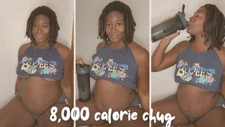 8000 calorie chug