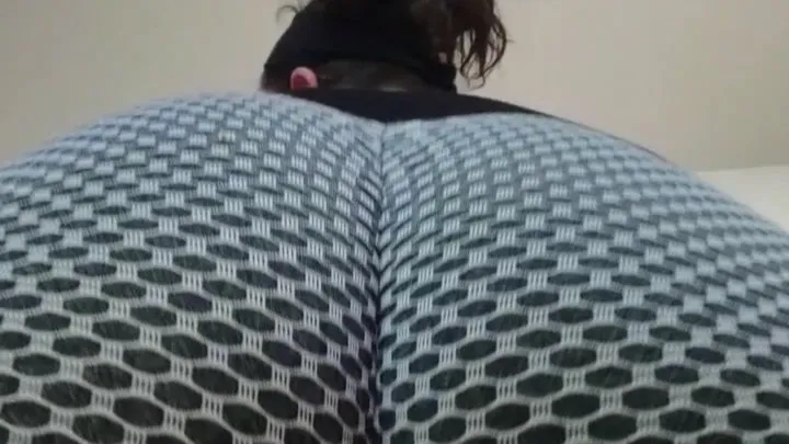 BBW Giantess POV Sits On Your Face in Leggings