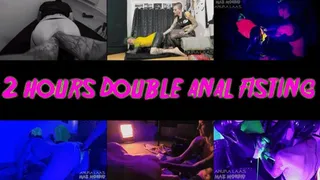 195 mins Double Anal Fisting Compilation ft Latex Mistress Anura Laas Maz Morbid