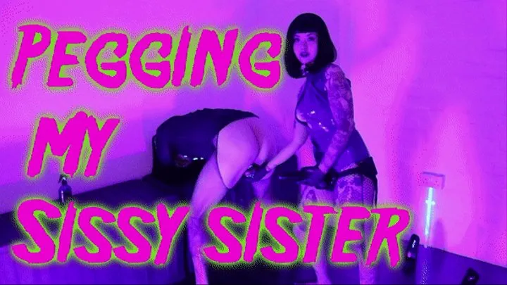 Pegging my Sissy Step-Sister with Mistress Patricia @mazmorbidfetish #pegging #sissy