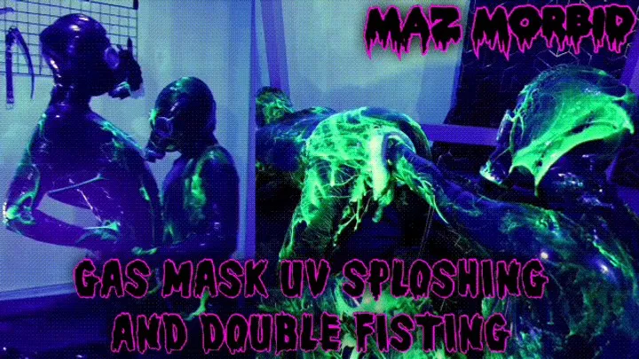 UV Double Anal Fisting ft Latex Mistress Lady Valeska #fisting